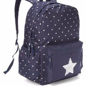 GAP School Bag STAR SEQUIN BACKPACK - NAVYBLUE